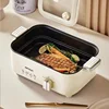 5L Electric Cooker Multi-functional Non-stick Electric Wok Home Large-capacity Hot Pot 2 Gear Temperature Adjust Frying Pan 220V 3