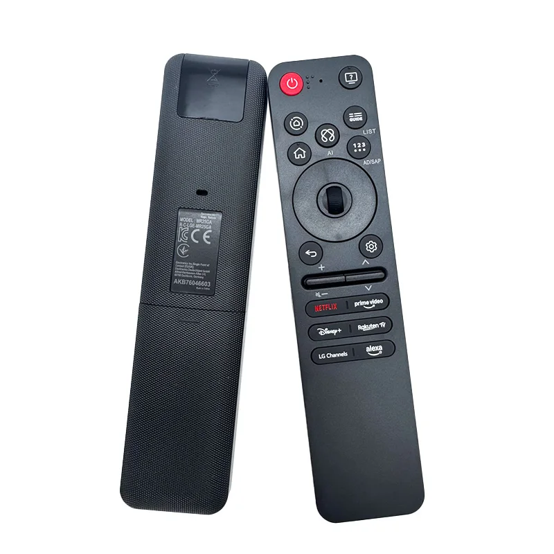 LG TV용 새 제품 MR25GA AKB76046603 리모컨(음성 기능 없음) - 직접 교체 가능한 리모컨, 프로그래밍 필요 없음