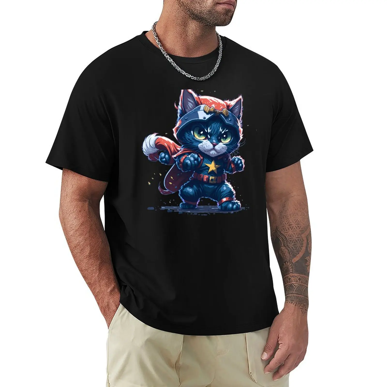 

Meow Planet Christmas Hero T-Shirt sublime graphics mens graphic t-shirts hip hop