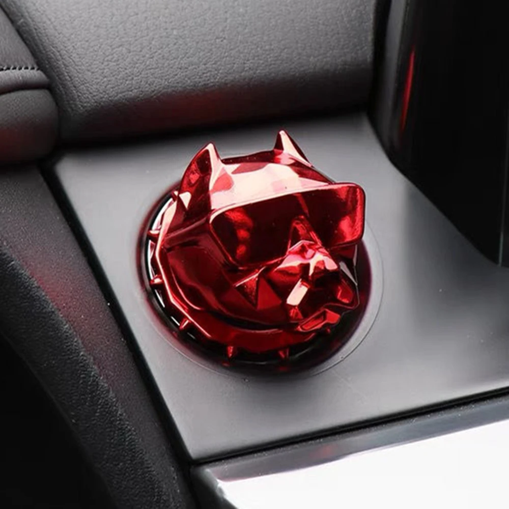 Start Button Bulldog Car Engine Start Stop Button Cover Universal Auto Ignition For Car car start button cover car start button car start stop button