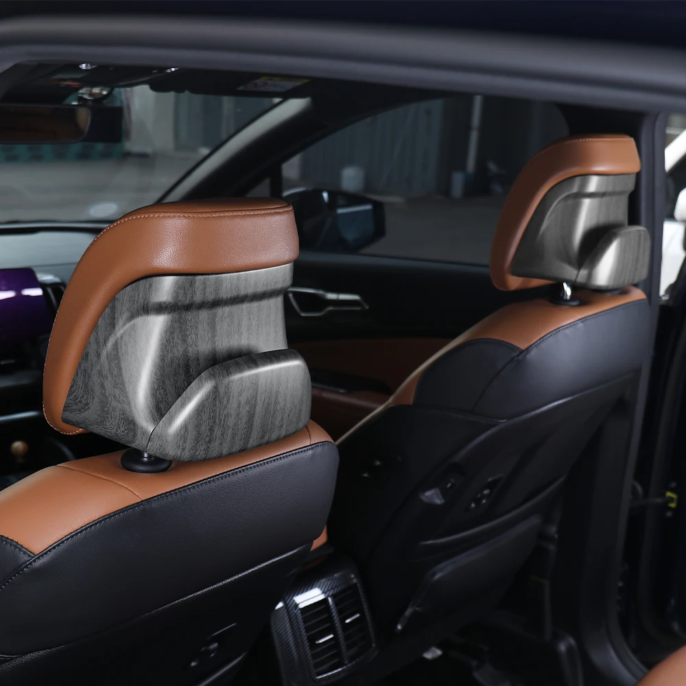 4 stücke Vordersitz Kopfstützen Abdeckung ABS Schutzhülle Hals Kissen Trim Für Kia Sportage NQ5 2023-2026 Auto zubehör – Detail 9