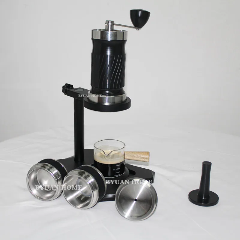 Description Picture 3 of itemNew manual capsule/coffee powder coffee maker espresso machine Hand press portable travel outdoor extractor coffee machine