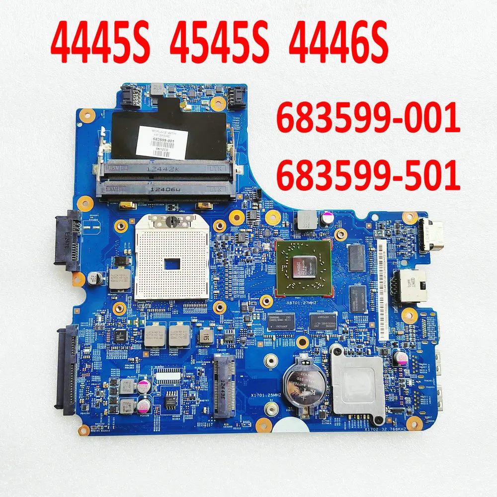 

Материнская плата 48.4SM01.011 для ноутбука HP 4446S 4545s 4445s 11242-1 683599-501 683599-601 683599-001