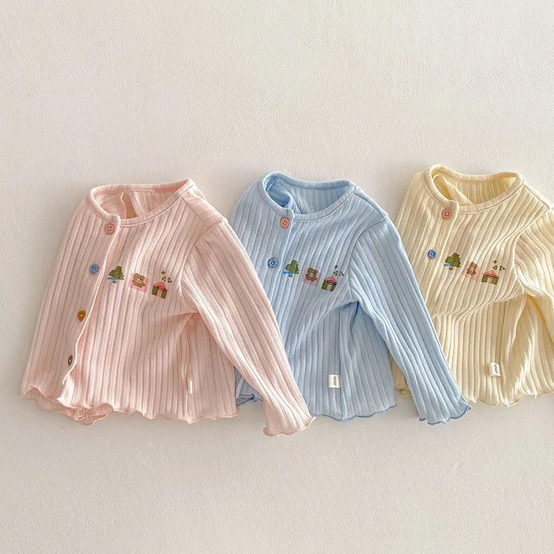 Cute Colorful Kids Cardigan Sweater Jacket for Girls