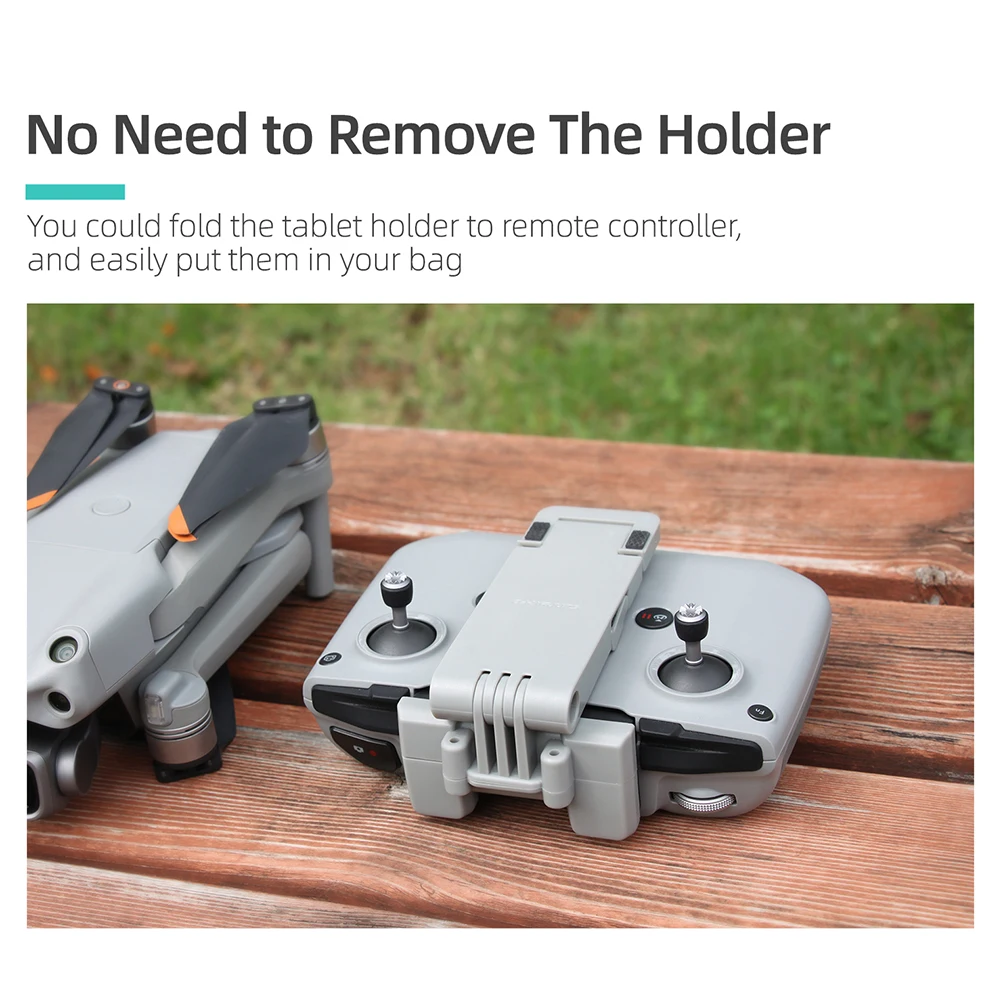 Sammenklappelig tablet-holder til DJI Air 2S Mini 2 Mavic Air 2 fjernbetjening