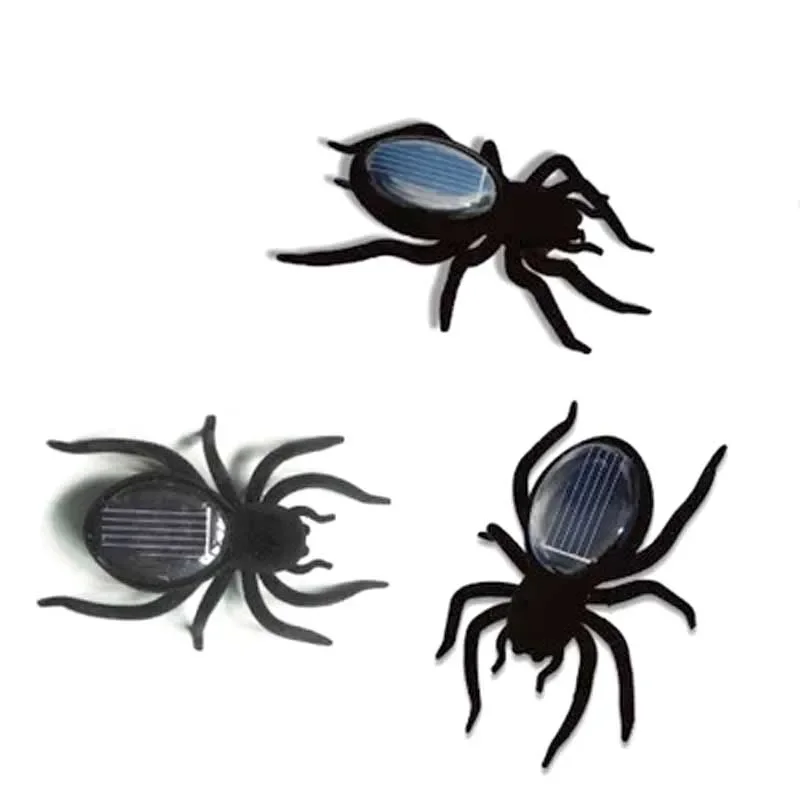 Grasshopper Solar Car Toy 1pc Funny Solar Grasshopper Insect Bug Moving Mini Car Teaching Fun Gadget Gift