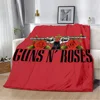 Printed Blanket Picnic Blanket Hot Band G-Guns N R-Roses Warm Blanket Soft and Comfortable Home Travel Birthday Gift 3
