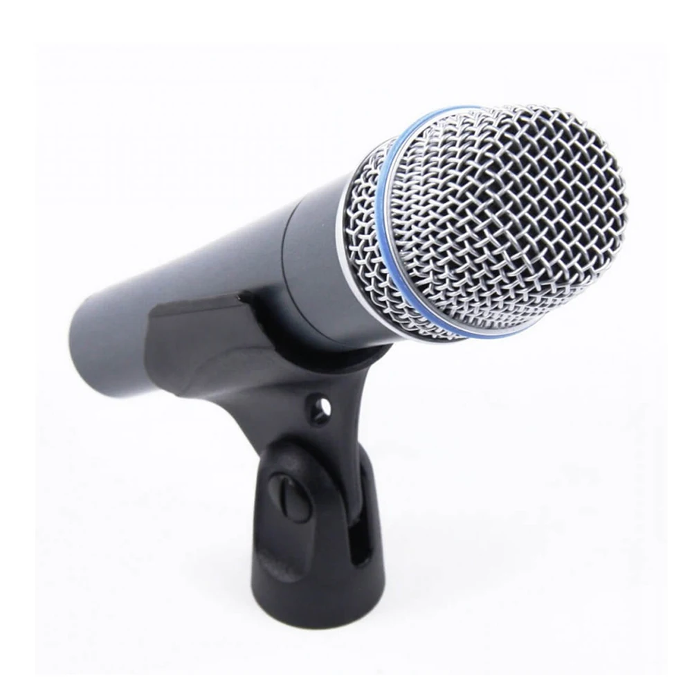 Professional Super-Cardioid Wired Dynamic Microphone for Karaoke Live Vocal Performance Recording