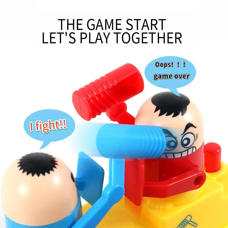 Parent Child Interactive Toy Mini Baby Toys Kids Doll Double Battle Game