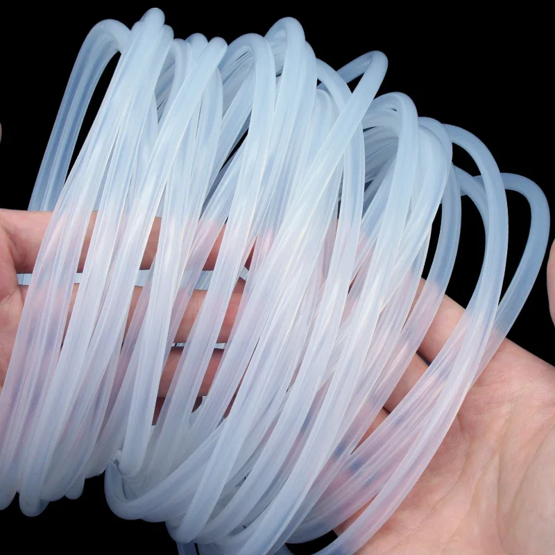 1~10m Food Grade Peristaltic Pump Silicone Pipe ID 0.5 ~ 25.4mm Transparent Corrosion Resistant Fish Tank Water Laboratory Hose
