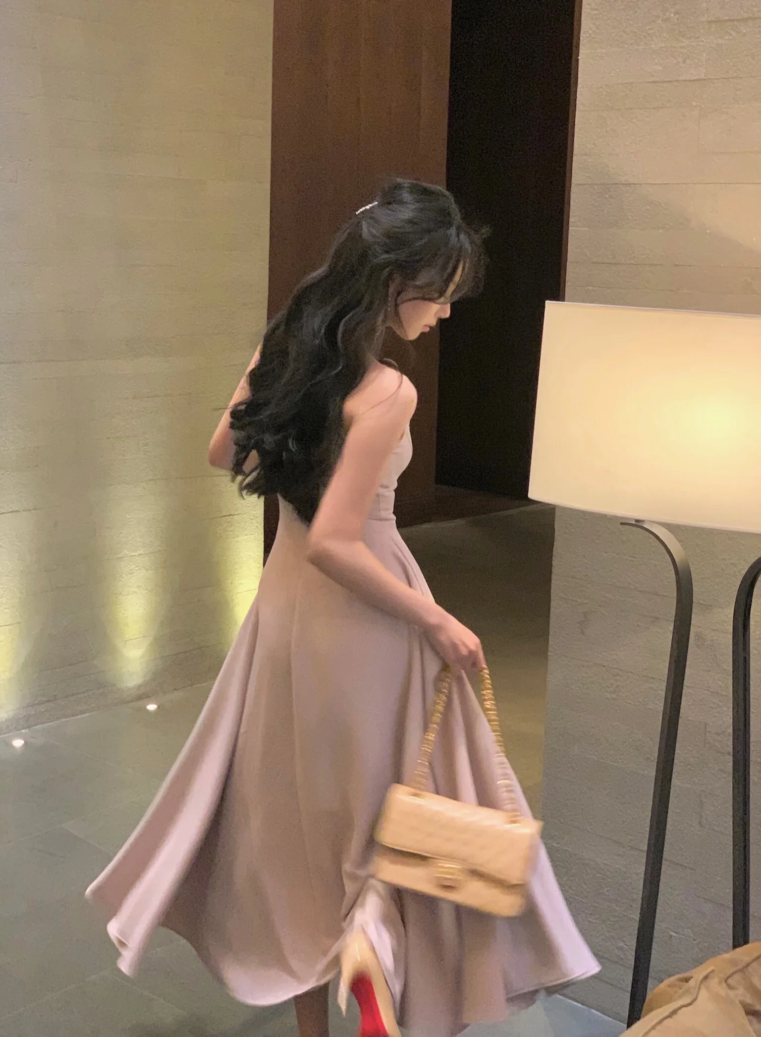 France Vintage Evening Party Long Dresses for Women Solid Sleeveless A-line Princess Wedding Prom Robe New Spring Vestido Mujer