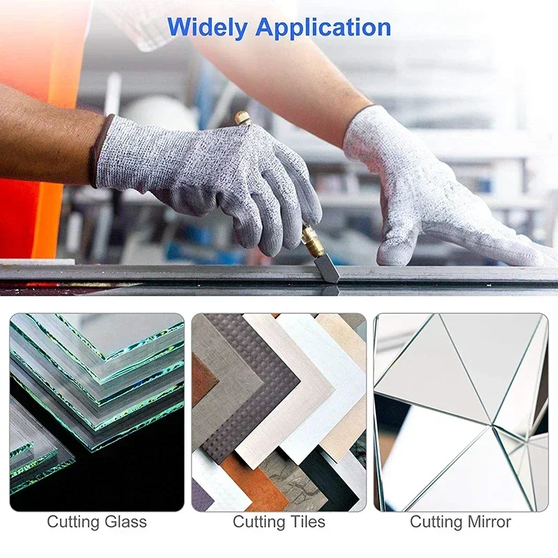 4 Different Sizes Glass Cutter Head Alloy Glass Straight Cutting Tile Cutter Head Replacement TC-17 TC-30 TC-10 TC-90