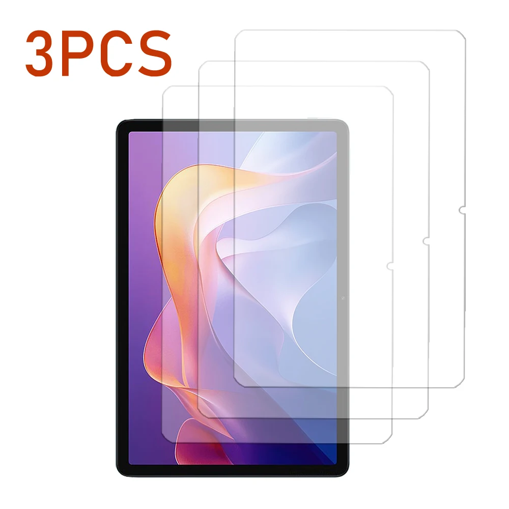 3-pack Tempered glass screen protector for Xiaomi Redmi Pad 2 tablet ...
