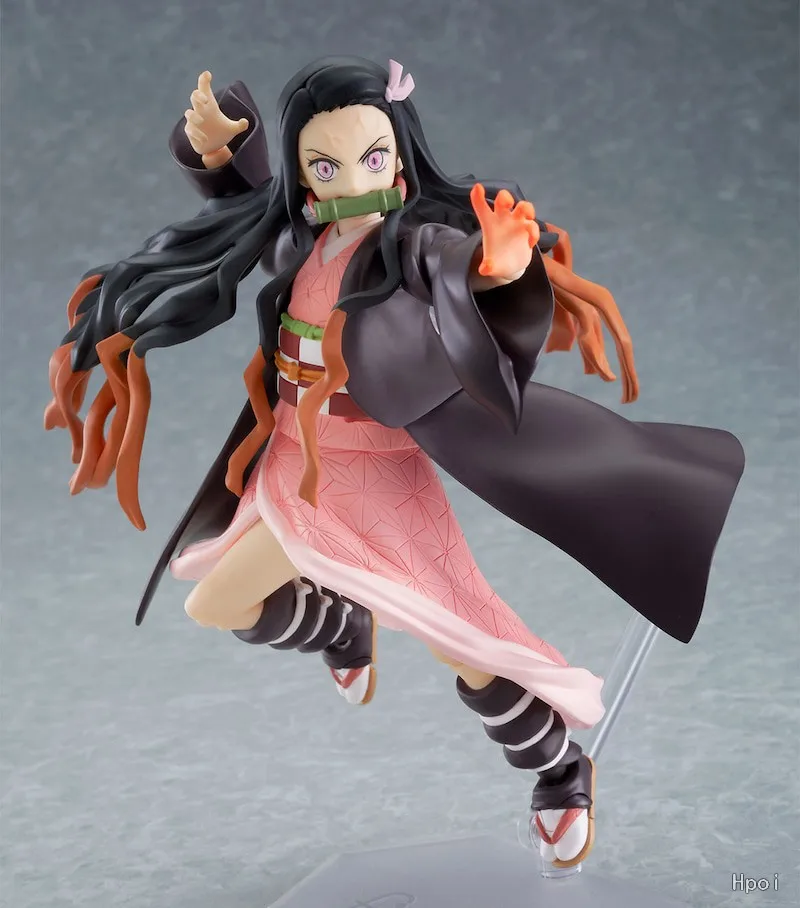 Action Figure Boneco Oni Nezuko Kamado Demon Slayer 14cm