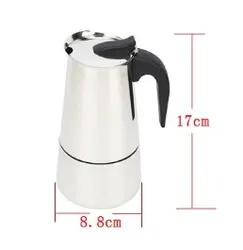 Stovetop Espresso Moka Coffee Maker (4 CUP)
