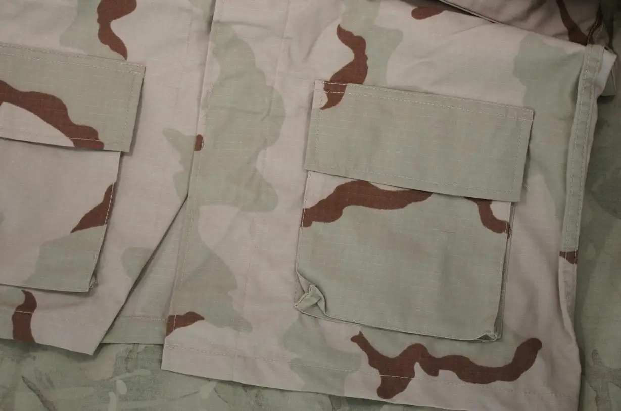 Outdoor Sports Tactics Suit, BDU Long Sleeve Pants, Old School Three Color Desert DCU, Sansha