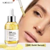 AUQUEST 24k Gold Face Serum Hyaluronic Acid Serum Moisturizing Whitening Anti Aging Wrinkle Face Skin Care 15ml 2