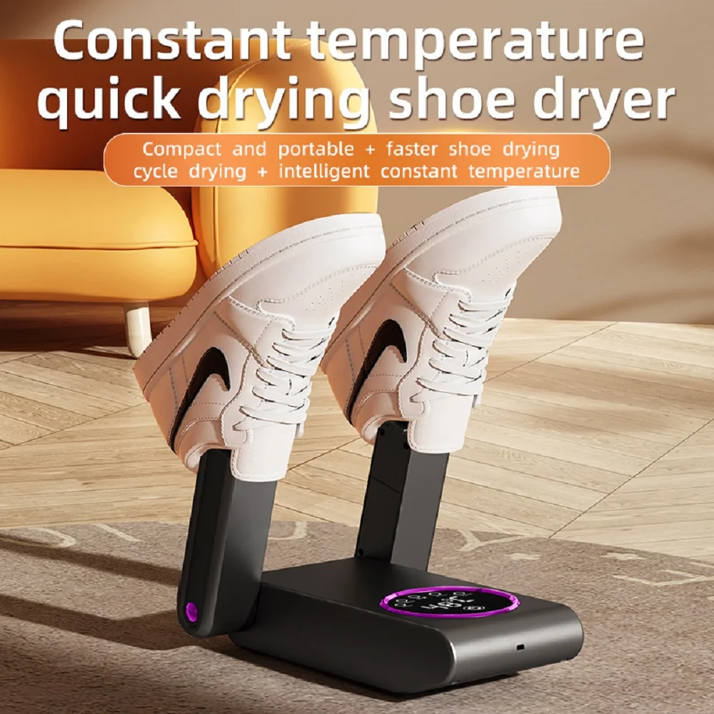 Electric Shoe Dryer Adjustable Dryer Quick Drying Deodorizing Sterilizing Shoe Dryer Household Shoe Warmer Heater 3