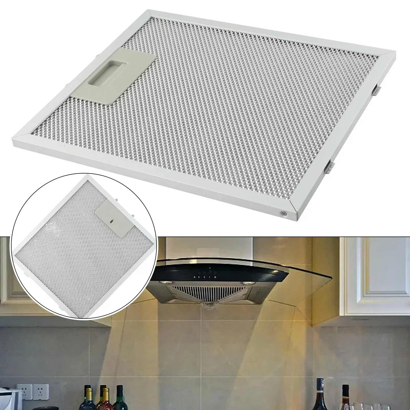 Filtro Antigrasso In Alluminio Per Cappa Falmec &ndash; 23,5 X 24,5 Cm &ndash; Ricambio Originale LAK932