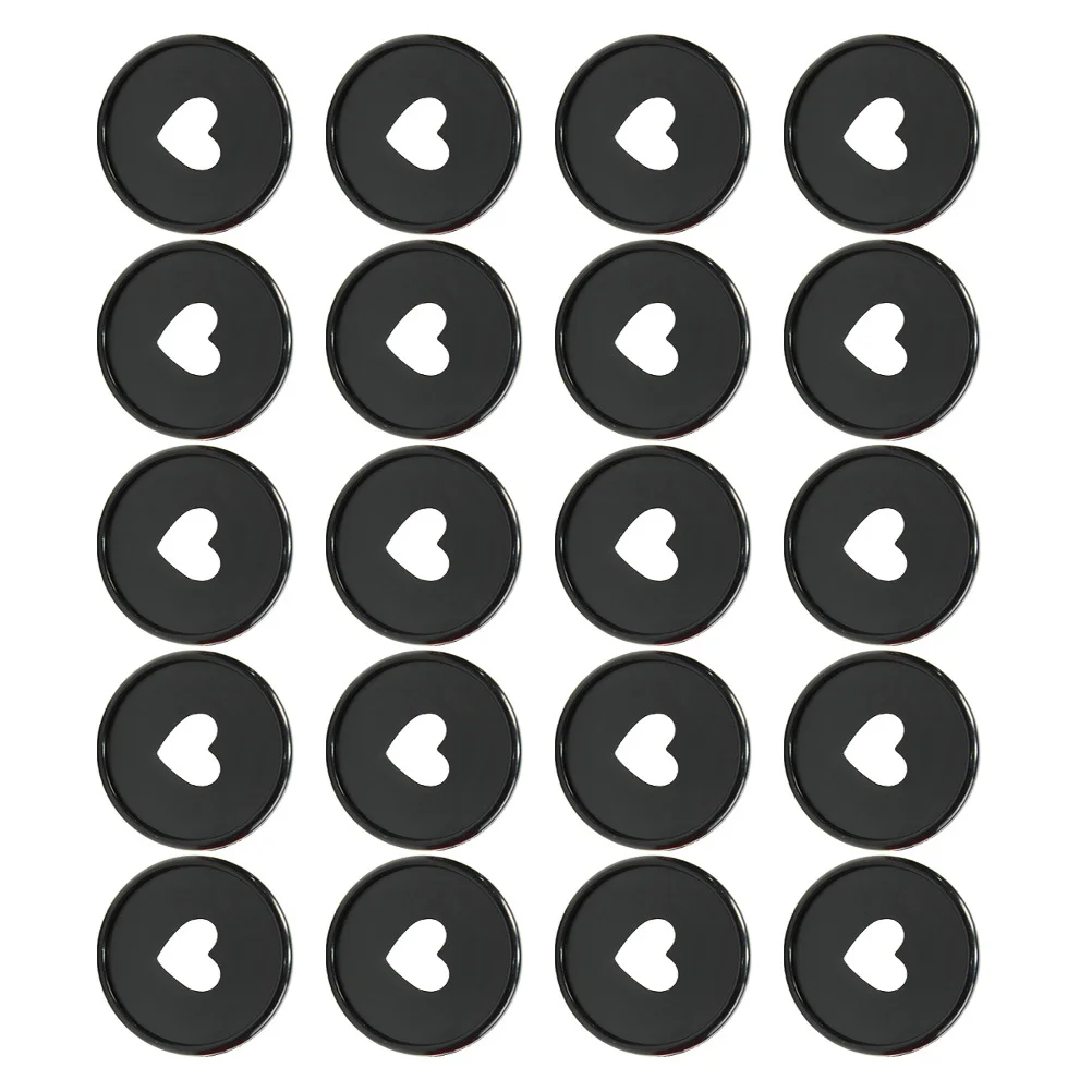 

20 Pcs Loose-leaf Notebook The Rings Loose Leaf Folder Binder Rings Folder Abs Binder Notepad