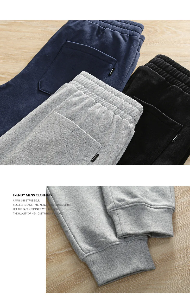 Description Picture 6 of itemMen's 2024 Summer New Light and Thin Tight Knitted Pants with Straight Leg, Casual Breathable Long Pants for Outwear