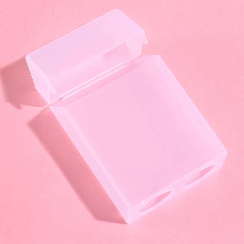 Transparent Plastic Storage Box Photocards Small Card Storage Box Organizer Box Cigarette Case Classification Box 4