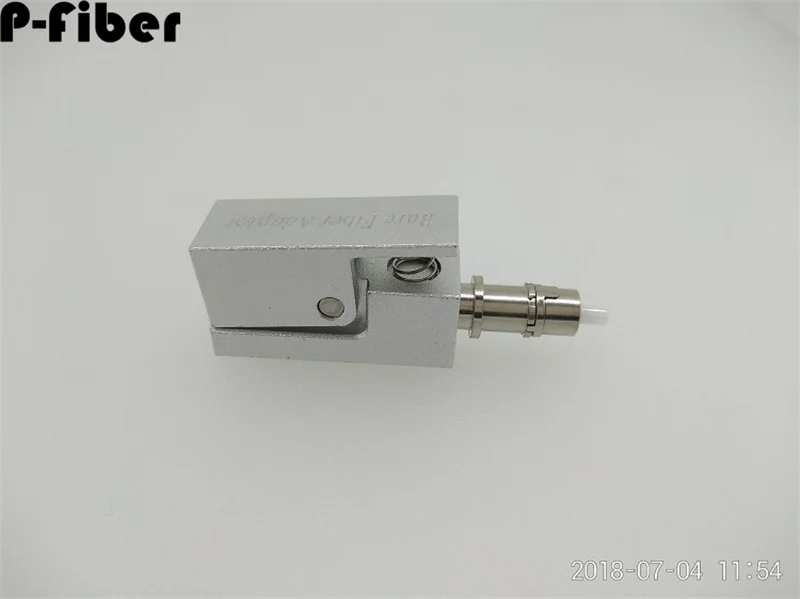 FC 스퀘어 베어 파이버 어댑터, 광섬유 커플러 플랜지, 1 개, 126um, 130um, 150um, 200um, 250um, 400um, 550um, 600um