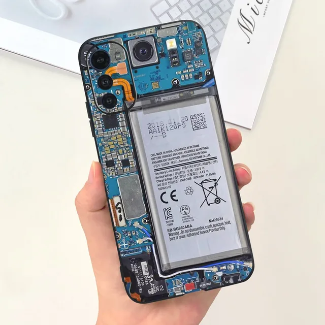 Custodia Per Motorola Moto E32/E32s Kwmobile - Cover In Silicone TPU Con Cordino E Design Fiori Di Ciliegio - Foto 2