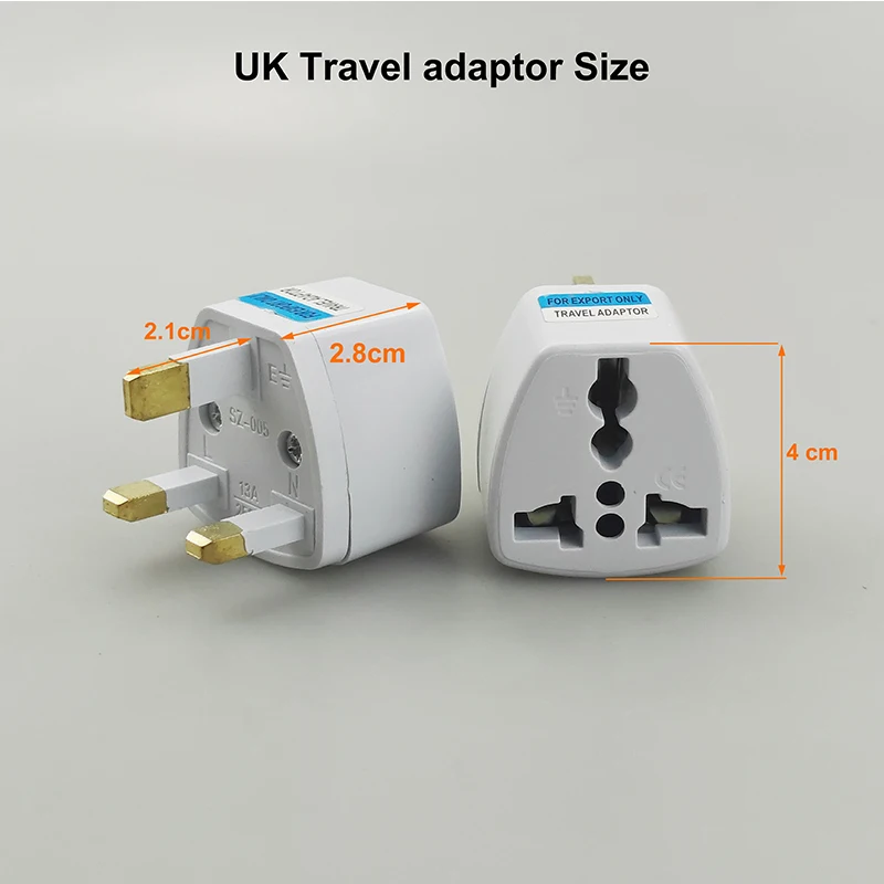 Universeller Reiseadapterstecker nach britischem Standard für den kompatiblen elektrischen Konverter Hongkong, Singapur, Malaysia und Länder – Detail 3