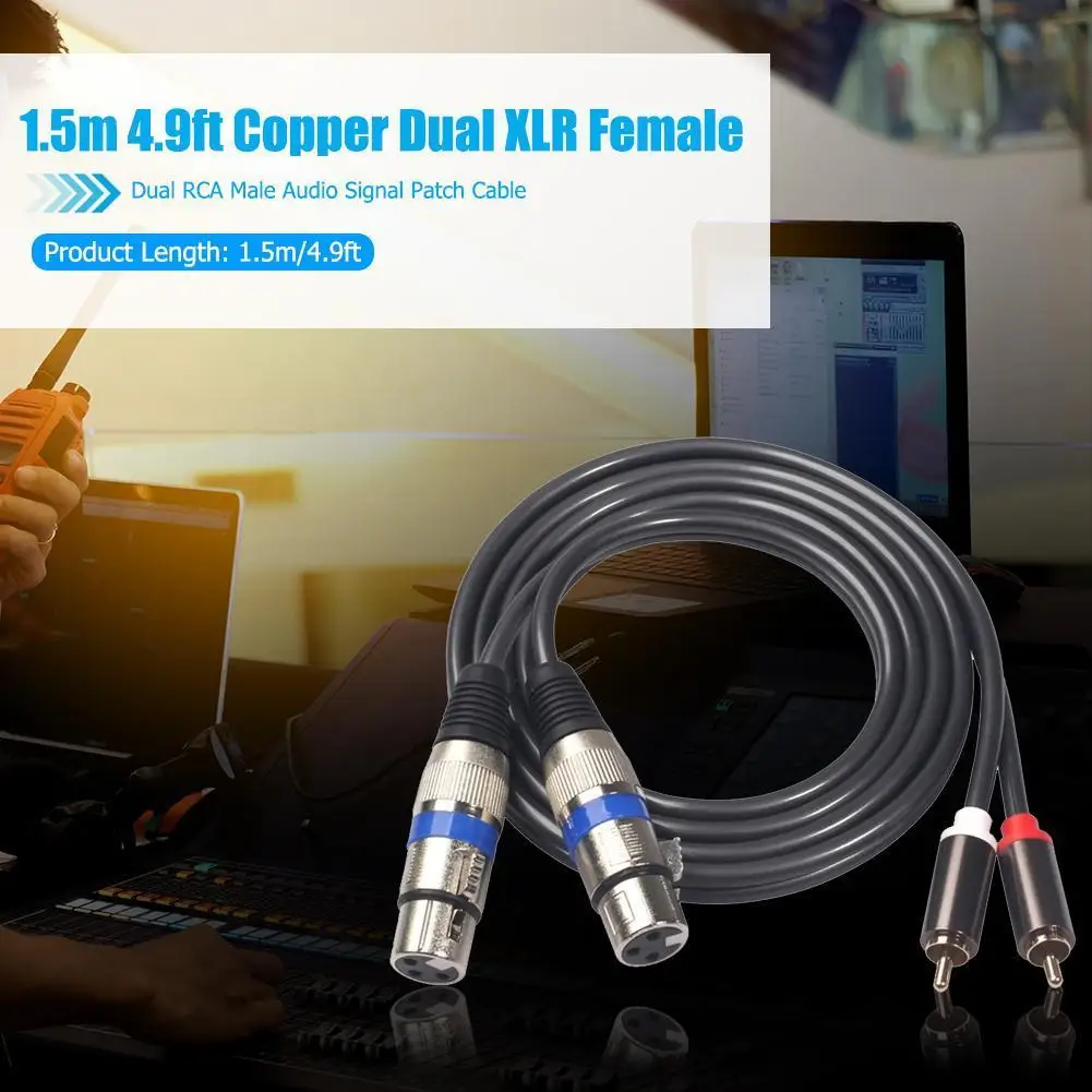  RCA  XLR   ̺, ݼ ݵ ̾ ڵ, 3  