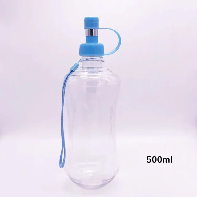 250ml 500ml Sport Pet Dog Water Bottle For Kitten Cat Drinking Fountain Automatic Slow Water Dispenser Plastic Travel Dog Bowl 4