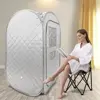Portable Sauna Tent, Foldable One Person Full Body Spa for Detox Therapy Without Sauna Steamer 2