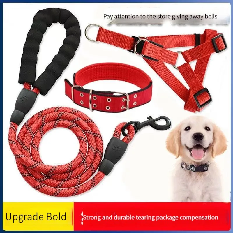 

Pet Decoration Traction Rope, Training Leash, Dog Collar Accessories, Harness with Outdoor for Small and Medium Large Dogs