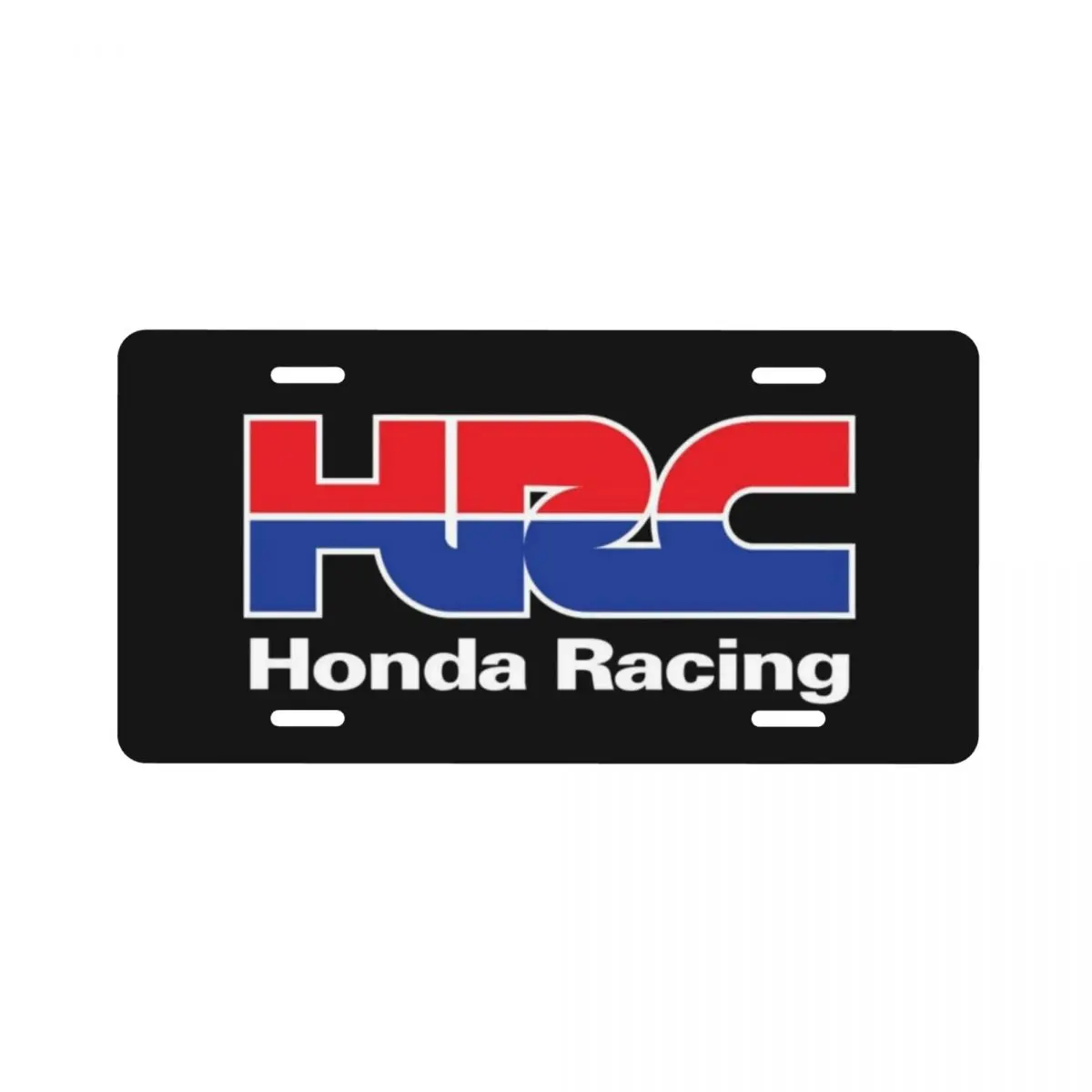

Motorcycle Flag Honda Pattern 6inX12in car license plate decoration
