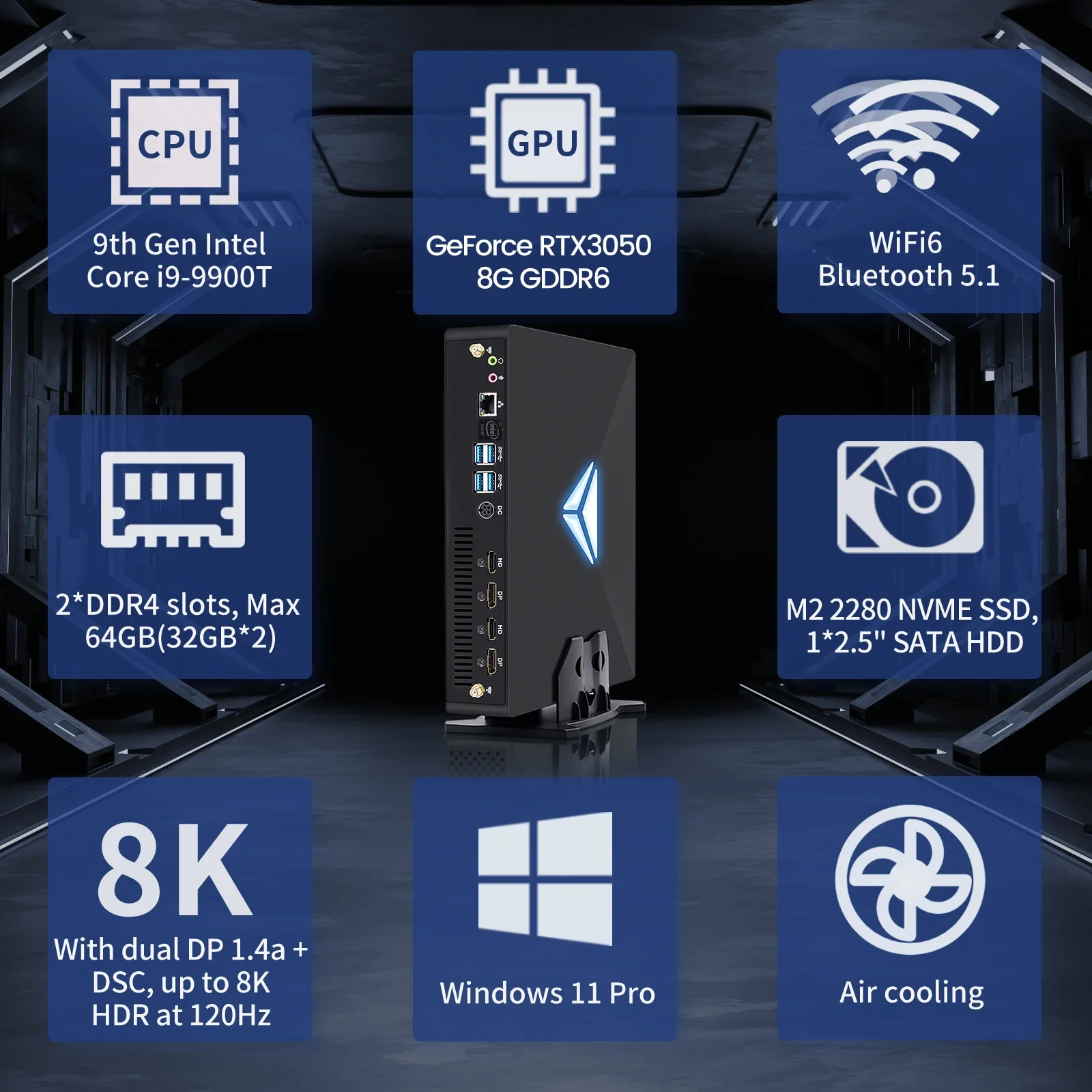 ミニPCWindows11 Zx01 Windows 11 Mini Pc Intel N5105 2.9ghz Ddr4 8gb 512gb