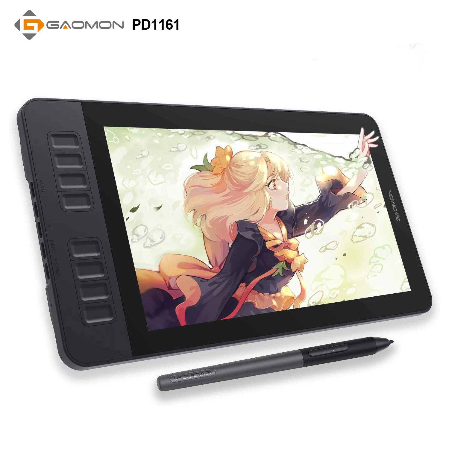 GAOMON ペンディスプレイ PD1161 GAOMON PD1161 11.6 Inches Portable Drawing Tablet with Stylus Pen