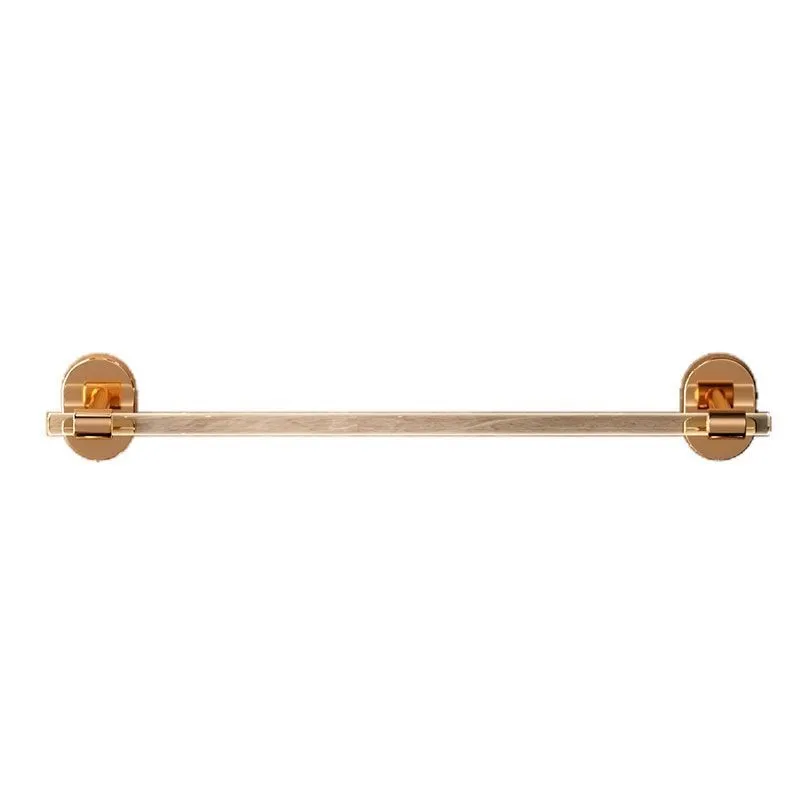 Acrylic Towel Rack Multifunctional Bathroom Balcony Wall Mounted Towel Rack Pole towel Without Punching Pole ZF219