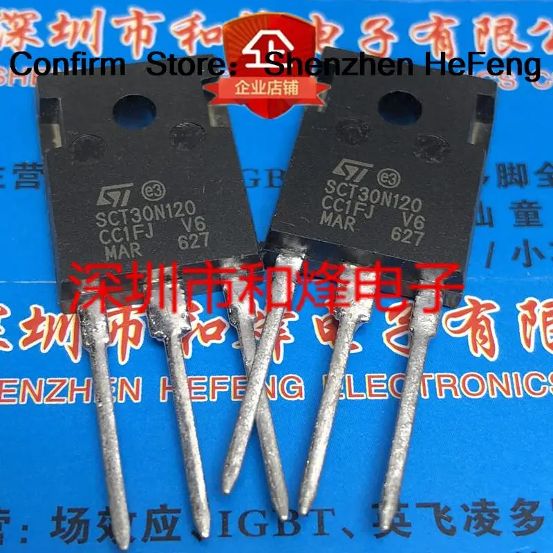 

5PCS-10PCS SCT30N120 TO-247 1200V 45A NEW AND ORIGINAL ON STOCK