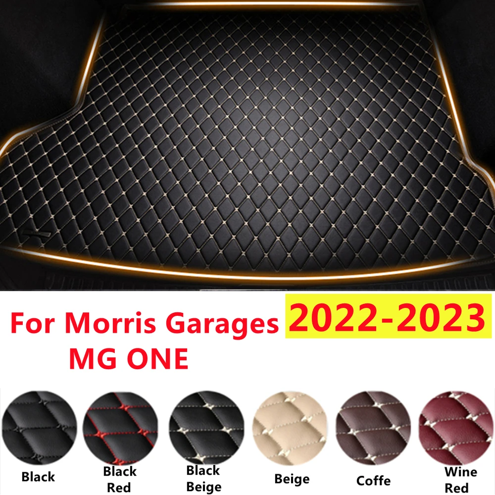 

SJ XPE Leather Custom Fit For Morris Garages MG ONE 2022 2023 YEAR Car Trunk Mat AUTO Accessories Rear Cargo Liner Cover Carpet