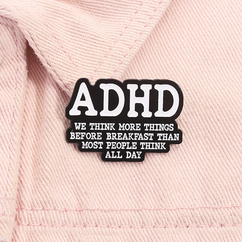 Autismus ADHS Emaille Pin Neurospicy Autistische Bewusstsein Puzzle Mental Health Broschen Revers Rucksack Abzeichen Schmuck Geschenk für Freunde – Detail 16