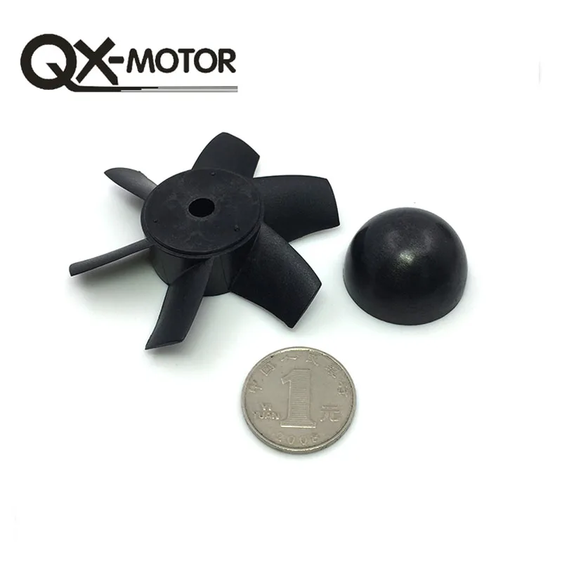 QX-Motor 2827 Brushless 2300KV 3500KV 3800KV Motor 6 Blades 70mm Ducted Fan EDF kit For RC Airplanes 4