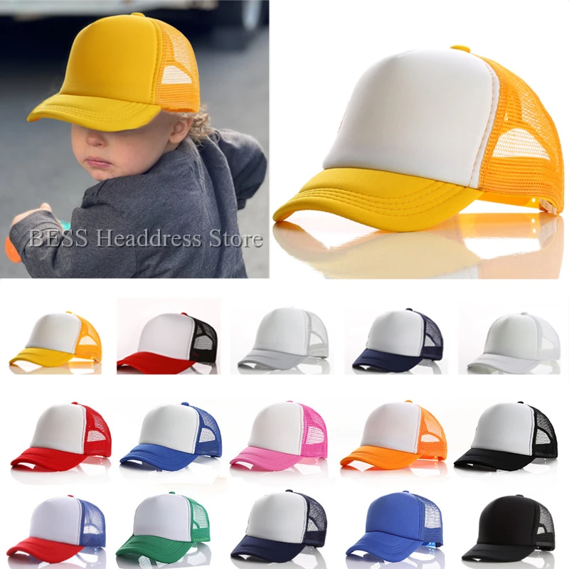 CuteBabyBoyCapSolidBabyBaseballCapSpringSummerChildrenCotton