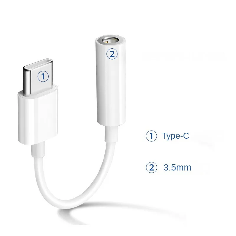 C타입에서 3.5mm 헤드폰 어댑터 케이블, USB-C 3.5mm 어댑터, AUX 오디오 암 잭, USB C에서 3.5mm 이어폰 어댑터