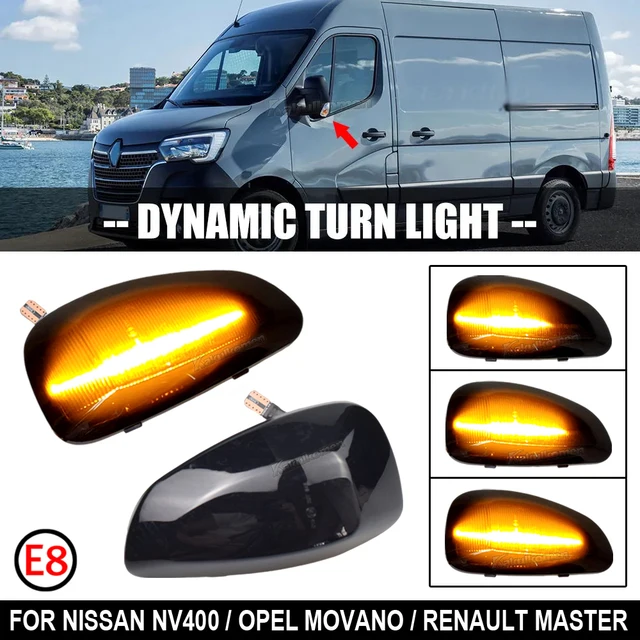 LED Ambra Lato 2x Luci Per Renault Master MK3 Opel Movano MK2 2010-16 - Foto 3