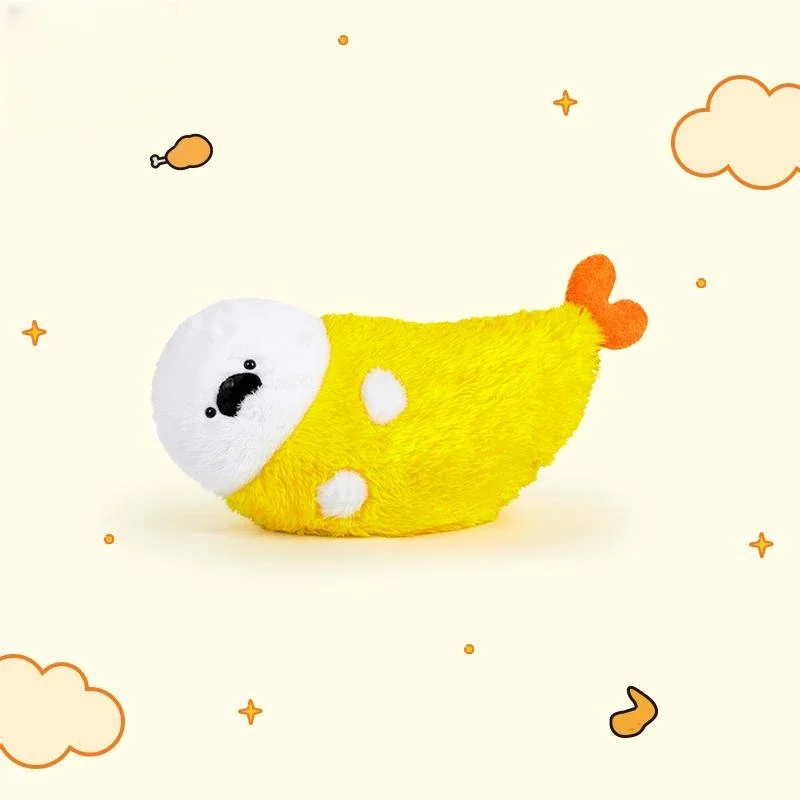 Kawaii Seal Fried Shrimp Tempura Plush (60cm) - Limited Edition