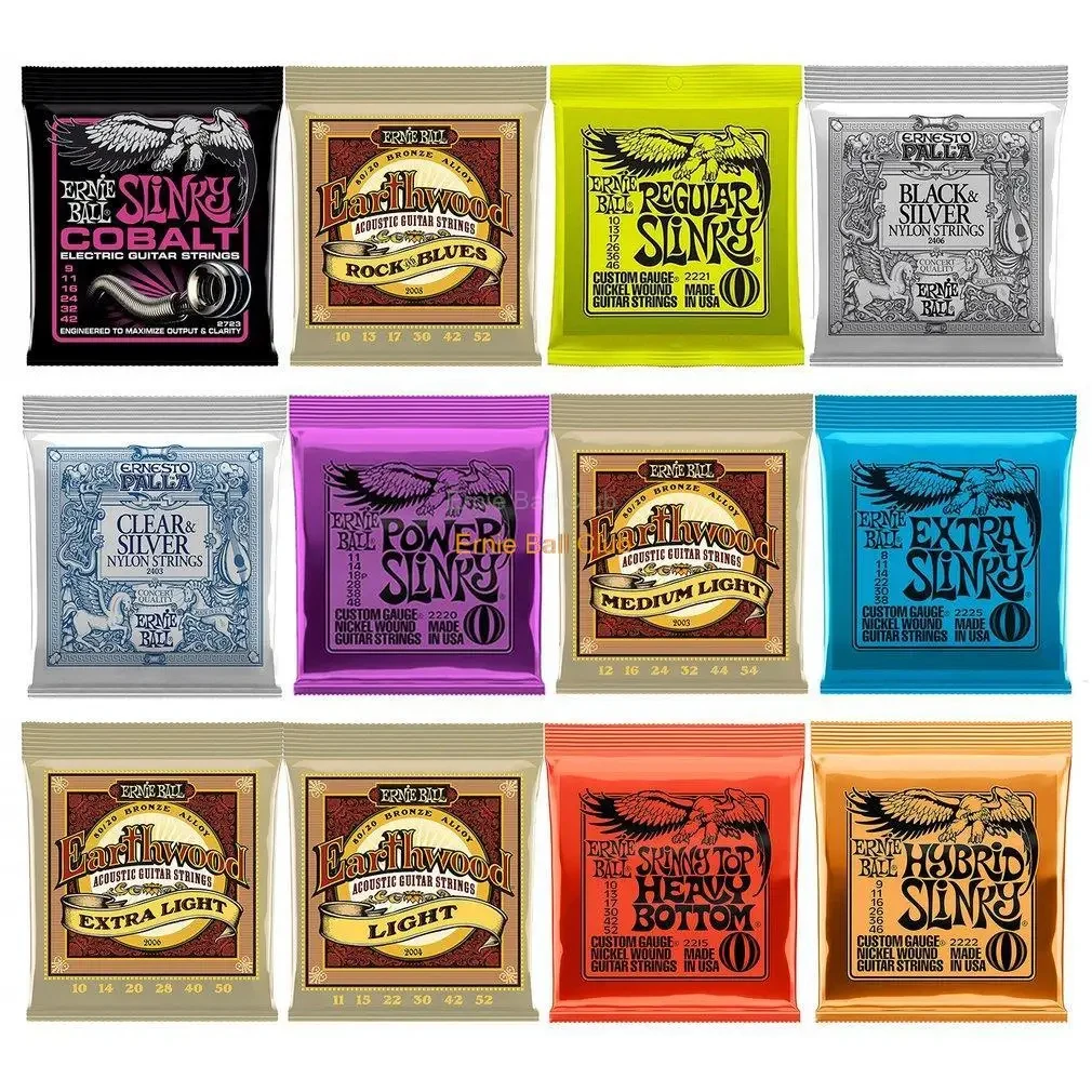 Electric Guitar Strings For Acoustic Play Real Heavy Metal Rock Nickel Wound 6 Strings 2220 2221 2222 2223
