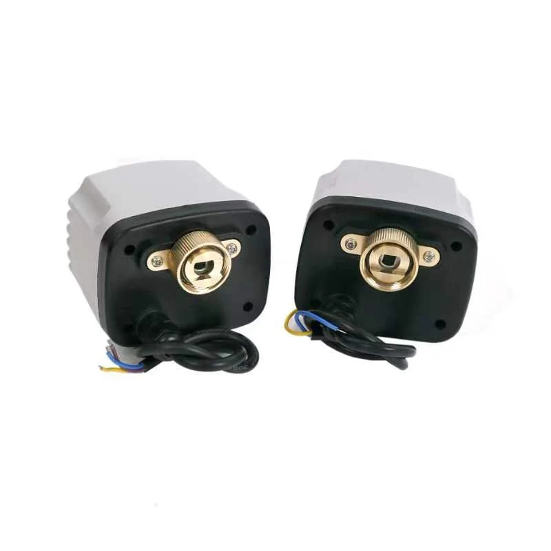 รูปสินค้า 1/2 "3/4" 1 "2" IP65 กันน้ําบอลวาล์วมอเตอร์ 3 สาย 2 ควบคุมทองเหลืองบอลวาล์วไฟฟ้าแรงบิดขนาดใหญ่มอเตอร์โลหะ