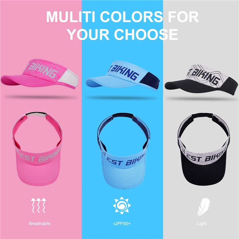 WEST BIKING Sport Caps Cycling Shading Cool Women's Men's Summer Hat For Outdoor Bicycle Running Jogging Baseball Golf Beach Hat