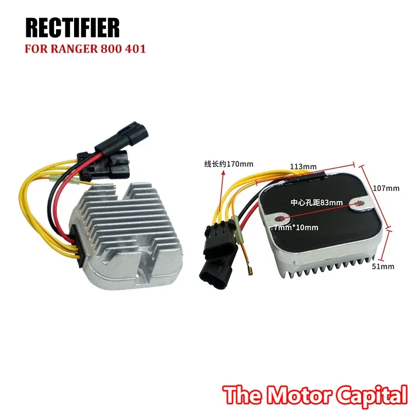 

1 Pcs Voltage Regulator Rectifier Polaris Ranger Crew 500 800 Sportsman 6X6 EFI HO Forest Tractor RZR S