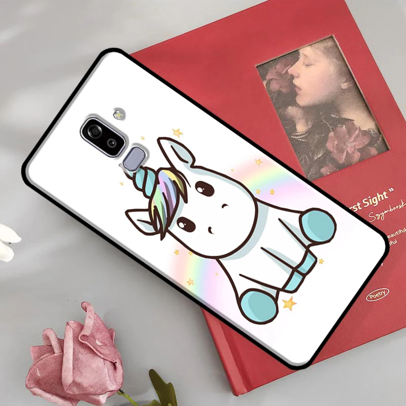 Vibrant Rainbow Unicorn Cartoon Phone Case - Soft Protective Back Cover